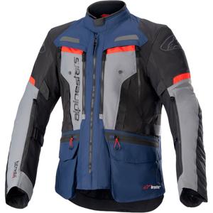 Alpinestars Bogota PRO Drystar sini-must-punane mootorratta jakk
