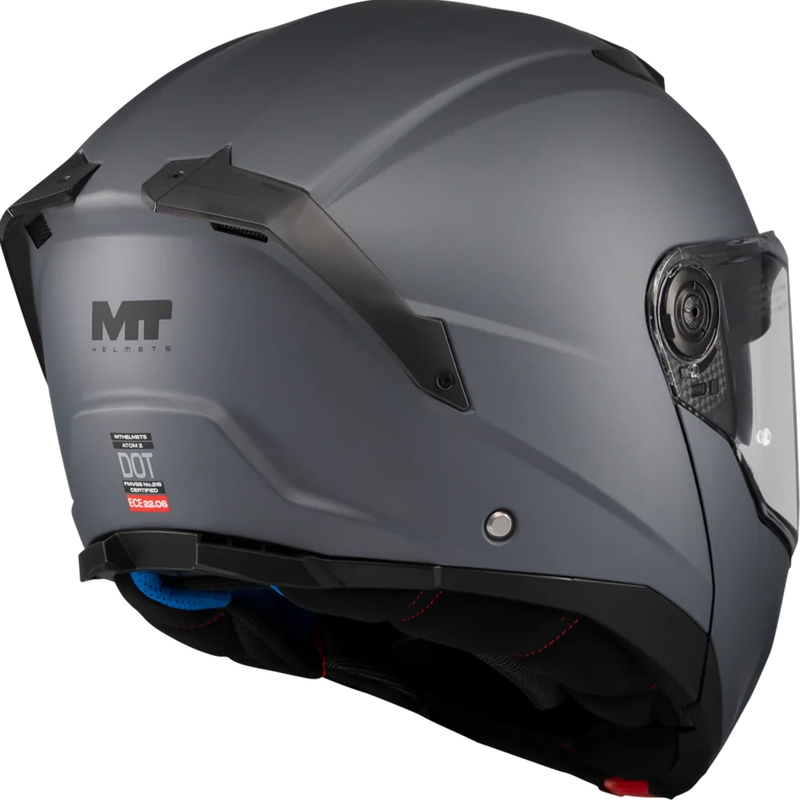 Ülesklapitav mootorrattakiiver MT Atom 2 SV Pure A2 matthall