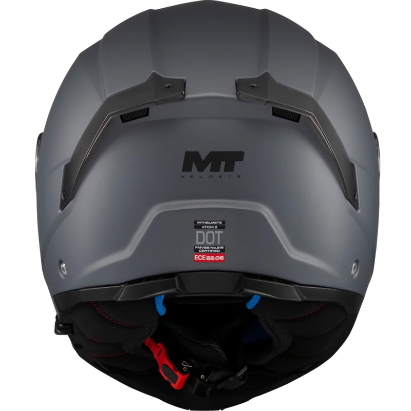Ülesklapitav mootorrattakiiver MT Atom 2 SV Pure A2 matthall
