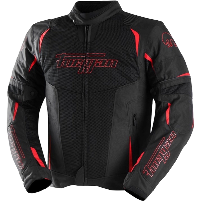 Mootorratta jope Furygan ULTRA SPARK 3IN1 VENTED+ must-punane