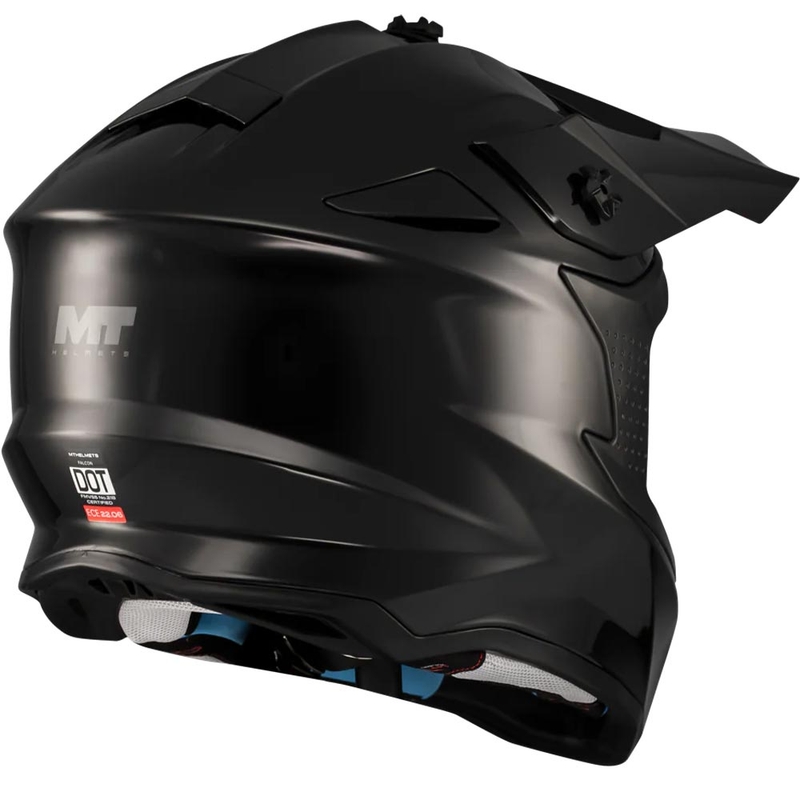 Motokrossi kiiver MT Falcon S Pure A1 matt must
