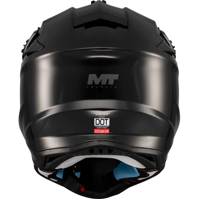 Motokrossi kiiver MT Falcon S Pure A1 matt must
