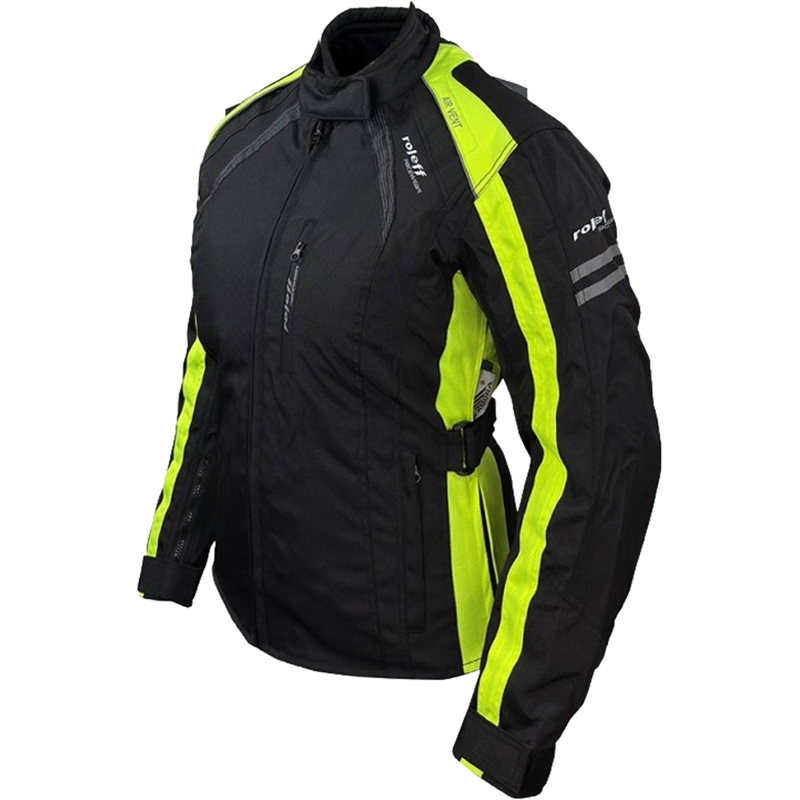 Naiste Roleff Venedig must-fluo kollane mootorrattajope