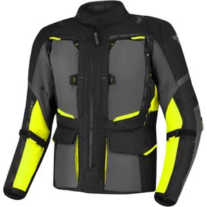 Mootorratta jope Shima Hero 2.0 must-hall-fluo kollane