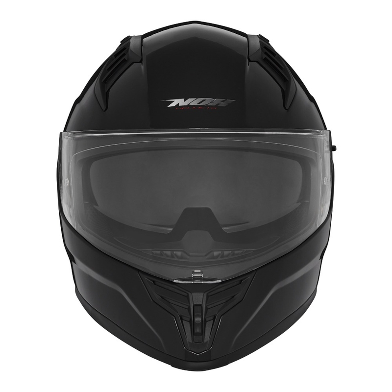 Täismaskiiver mootorrattale NOX N401 must - II kvaliteet - II. kvaliteet