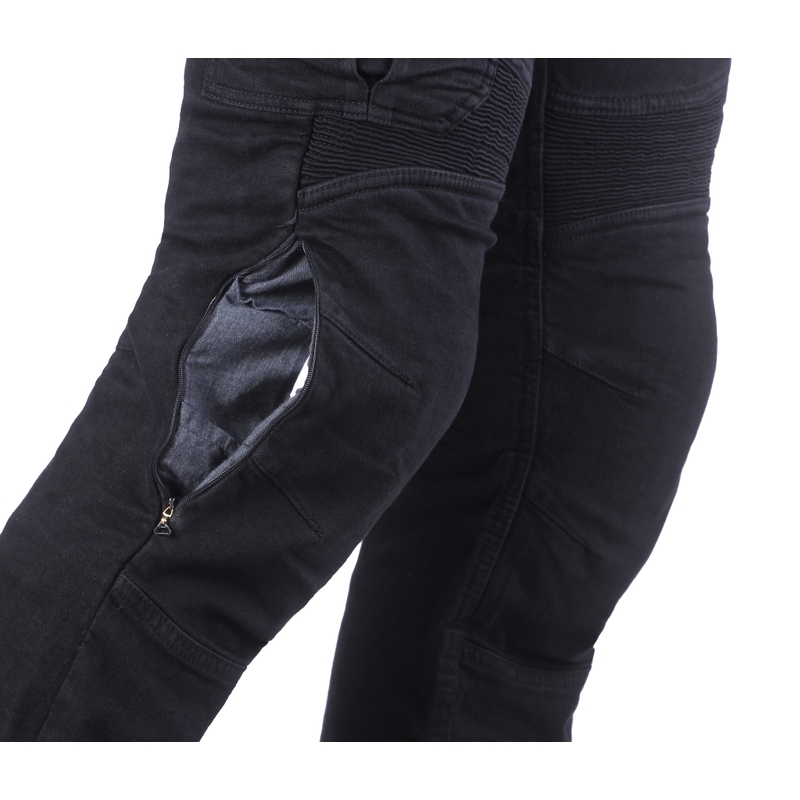 Street Racer Cargo CE mootorratta teksad mustad 2 - 2. kvaliteet - II. kvaliteet