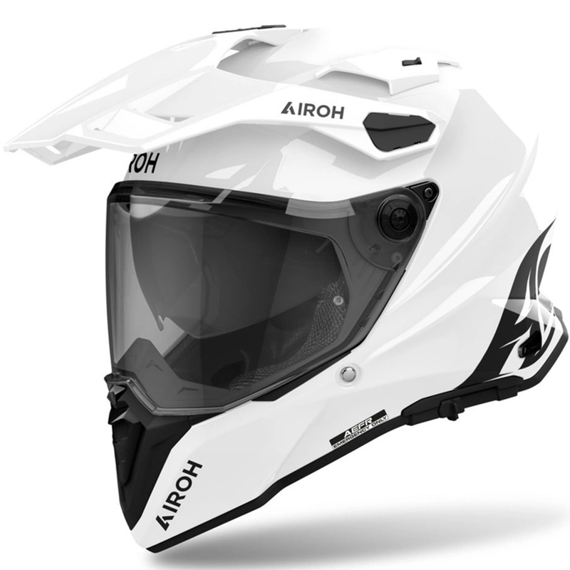 Enduro kiiver Airoh Commander 2 Color läikiv valge
