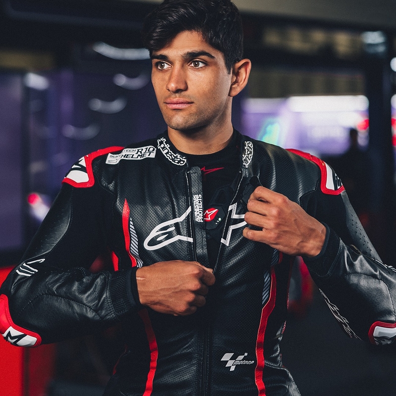 Alpinestars TECH-AIR®7X süsteemi turvapadjavest must-punane - II klass - II. kvaliteet