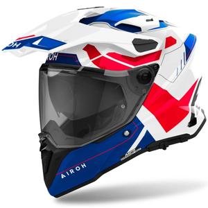 Enduro kiiver Airoh Commander 2 Reveal läikiv sini-punane