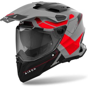 Enduro kiiver Airoh Commander 2 Reveal matt punane fluo