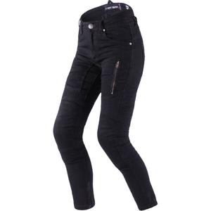 Naiste teksad Street Racer Stretch II Slim fit CE mustad