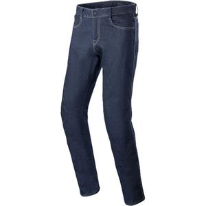 Alpinestars Radon Relaxed Fit Denim mootorratta teksad pestud sinised