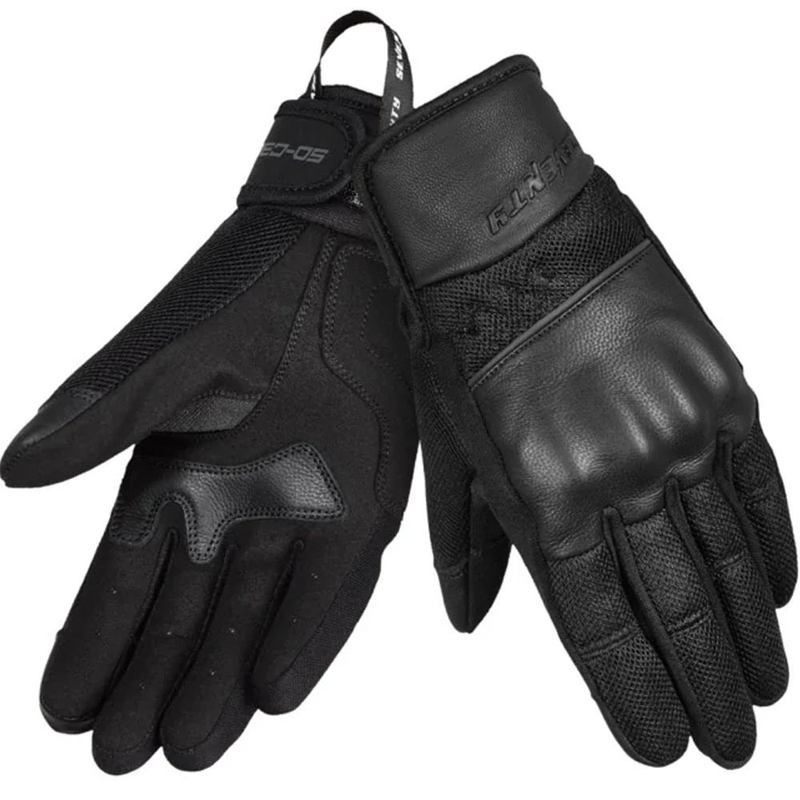 Seventy Degrees SD-C36 Icon mootorratta kindad mustad
