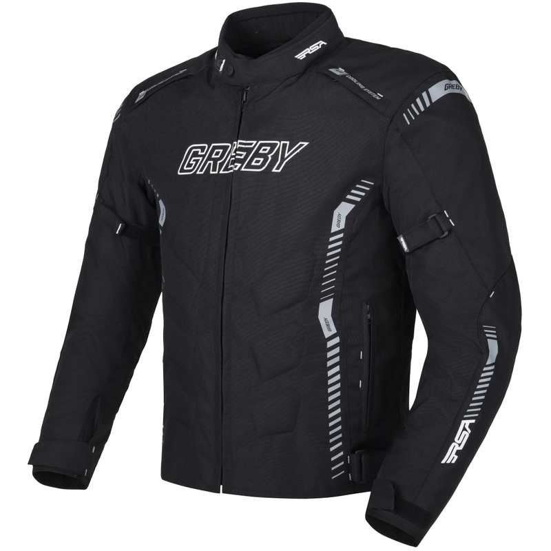 Mootorratta jakk RSA Greby 2 must-hall