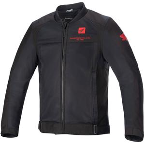Alpinestars Luc Air 2 Honda must ja punane mootorratta jope