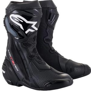 Alpinestars Supertech R mootorrattasaapad mustad