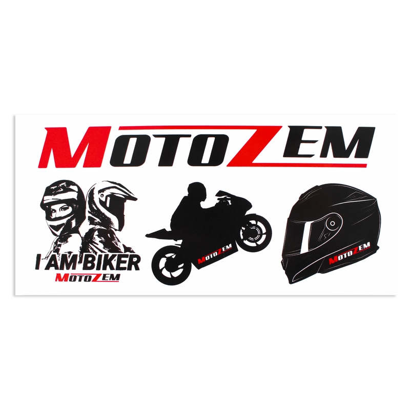 MotoZem teekleebiste komplekt