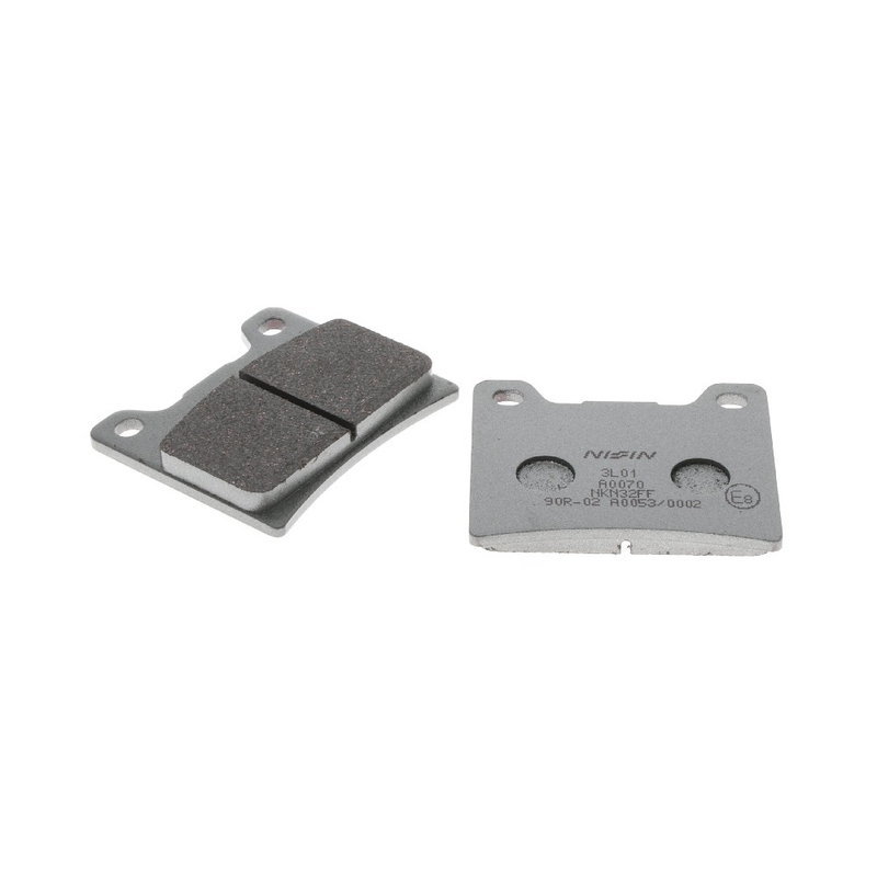 Piduriklotsid NISSIN poolmetallist segu 63,5x54,9x8,5 mm 2 tk