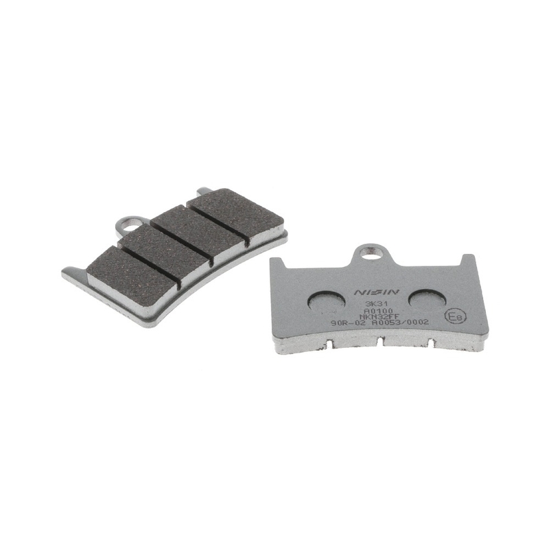 Piduriklotsid NISSIN poolmetallist segu 69,8x50,7x8,5 mm 2 tk
