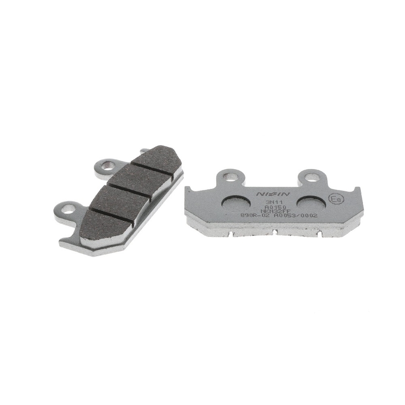 Piduriklotsid NISSIN poolmetallist segu 81x42x9 mm 2 tk