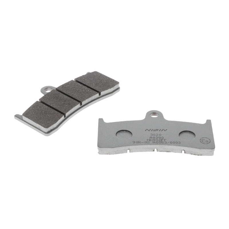 Piduriklotsid NISSIN poolmetallist segu 91,9x51,5x8 mm 2 tk