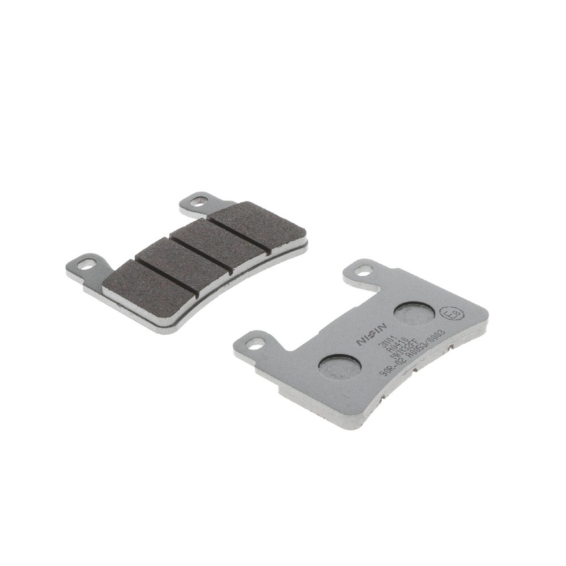 Piduriklotsid NISSIN poolmetallist segu 74,7x55,2x7,2 mm 2 tk