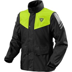 Revit Nitric 4 H2O must-fluo kollane mootorratta vihmajope