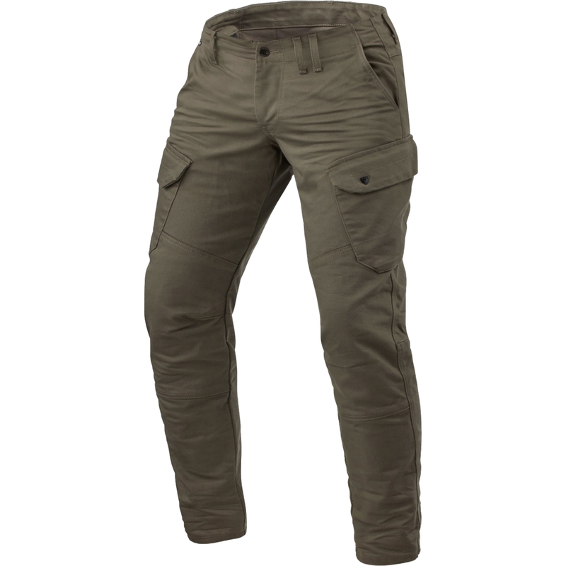 Katkendatud mootorratta teksad Revit Cargo TF khaki