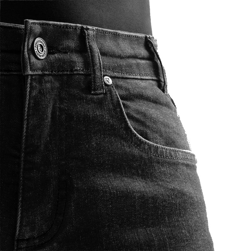 Rebelhorn Classic Monolayer mootorratta teksad pestud mustad