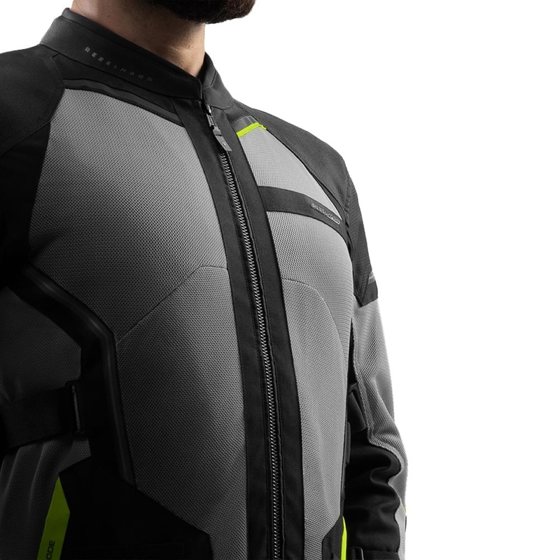 Rebelhorn Scandal 3 mootorratta jope must-hall-fluorestseeriv kollane