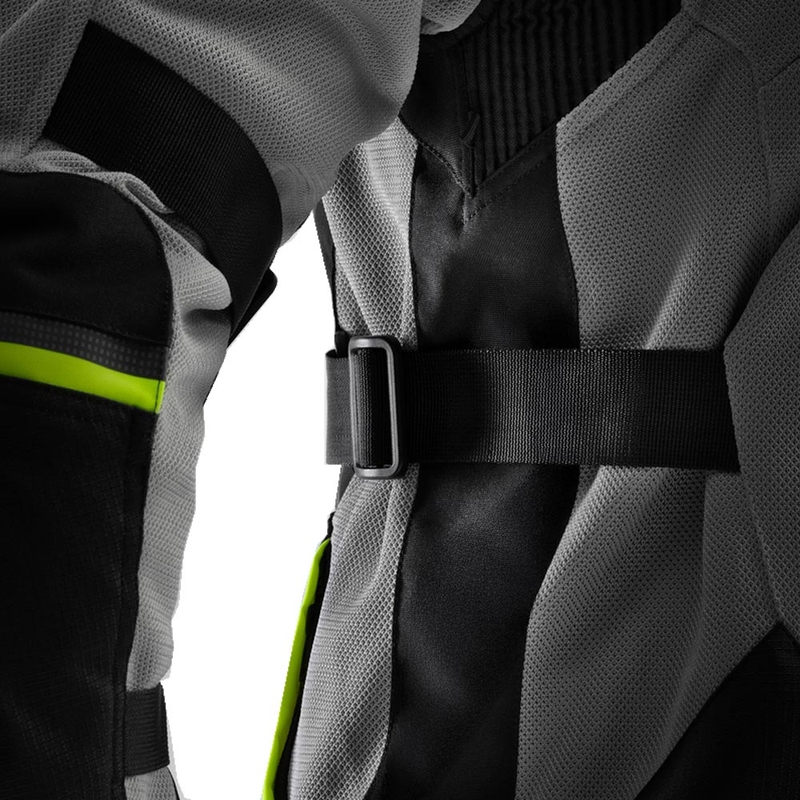 Rebelhorn Scandal 3 mootorratta jope must-hall-fluorestseeriv kollane