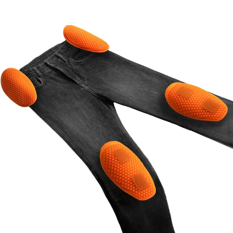 Naiste mootorratta teksad Rebelhorn Classic Monolayer pestud mustad
