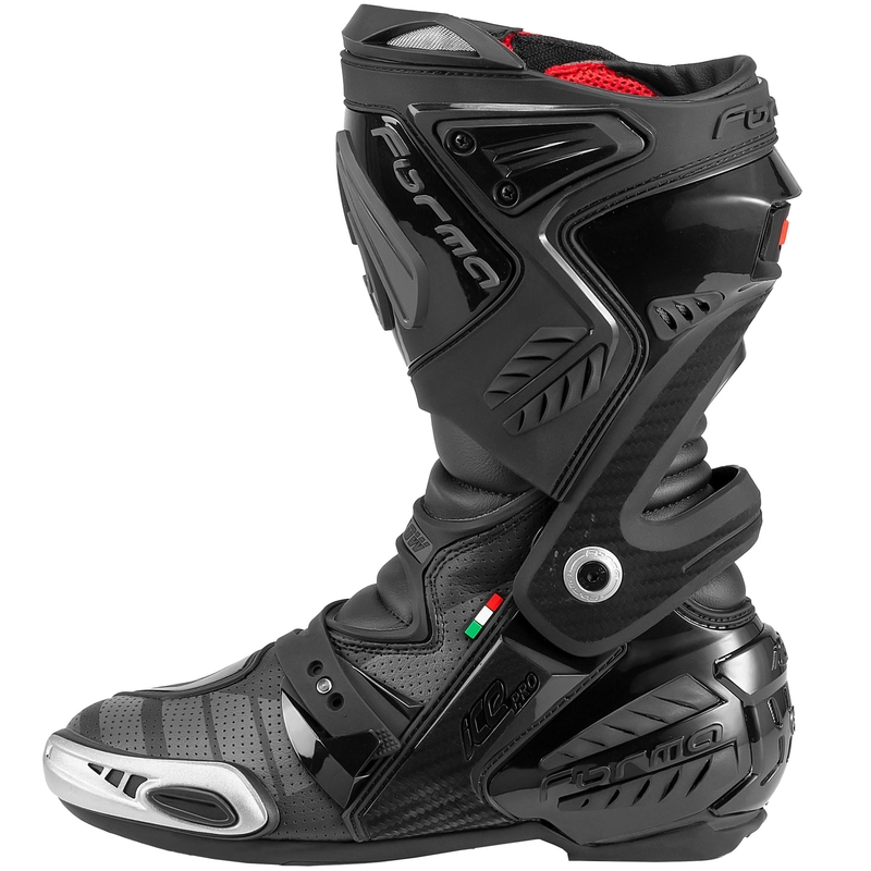 Forma Ice Pro Flow mootorrattasaapad must-must