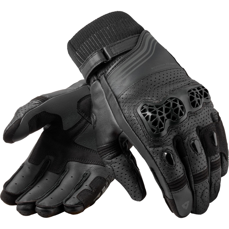 Revit Positron mootorratta kindad mustad