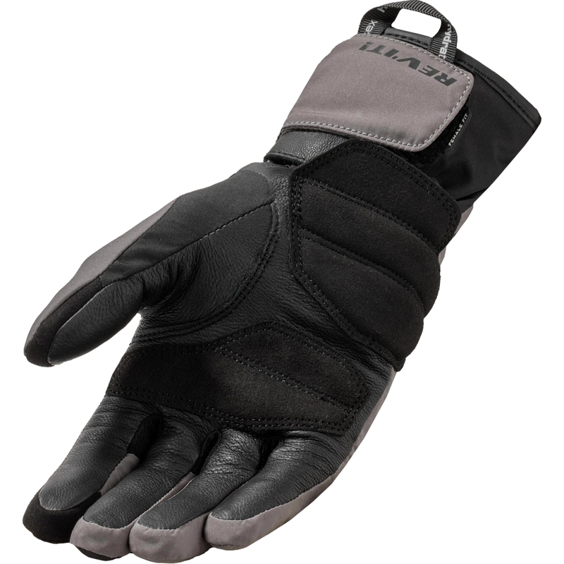 Revit Convergent H2O naiste mootorratta kindad hall-mustad