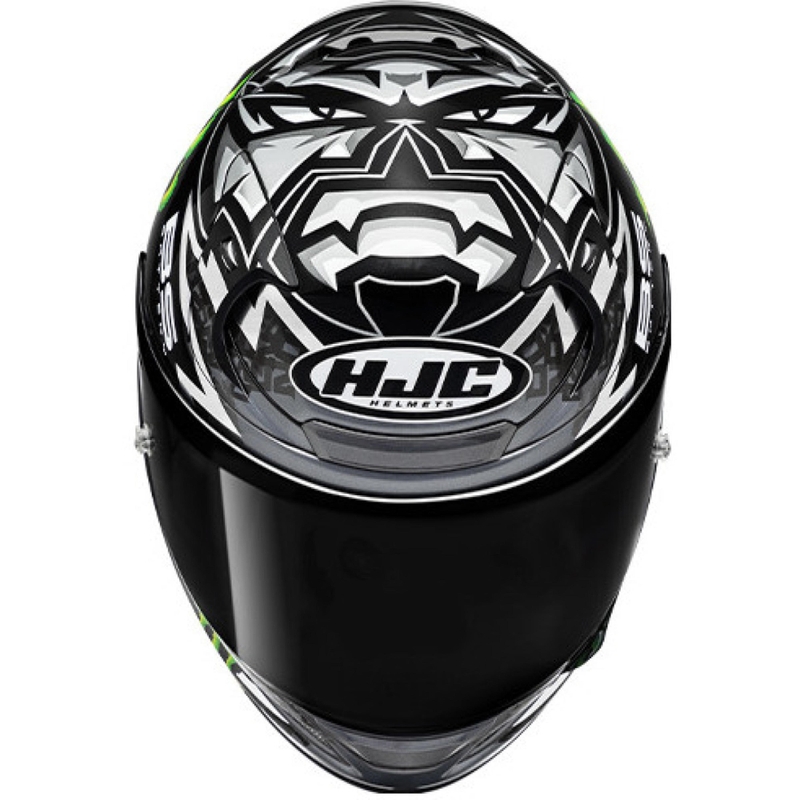 HJC RPHA 12 Quartararo Replica BL MC5 täismaskiga mootorrattakiiver must