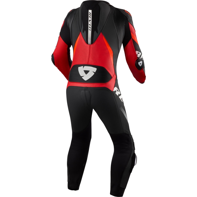 Revit One Piece Hyperspeed 3 Mootorratta Kombe Must-Fluorpunane