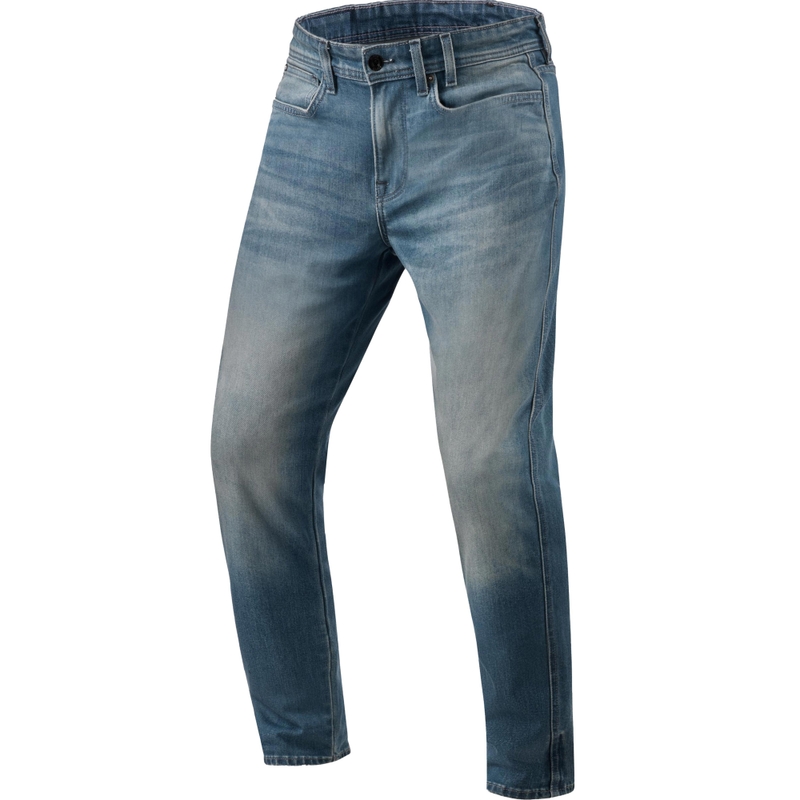Revit Keegan Tapered Extra Cropped Mootorratta Teksad Keskmise Sinised