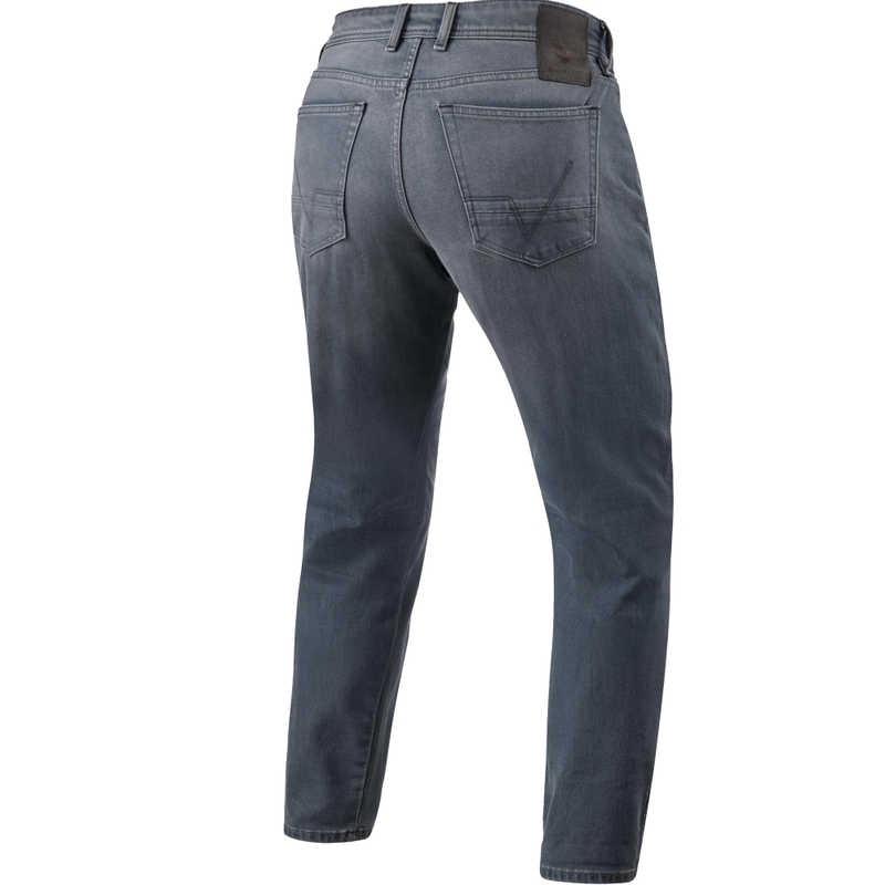 Revit Keegan Tapered Extra Cropped Mootorratta Teksad, Pestud, Keskmise Hallid