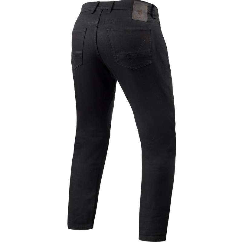 Revit Keegan Tapered mootorratta lühikesed teksad mustad