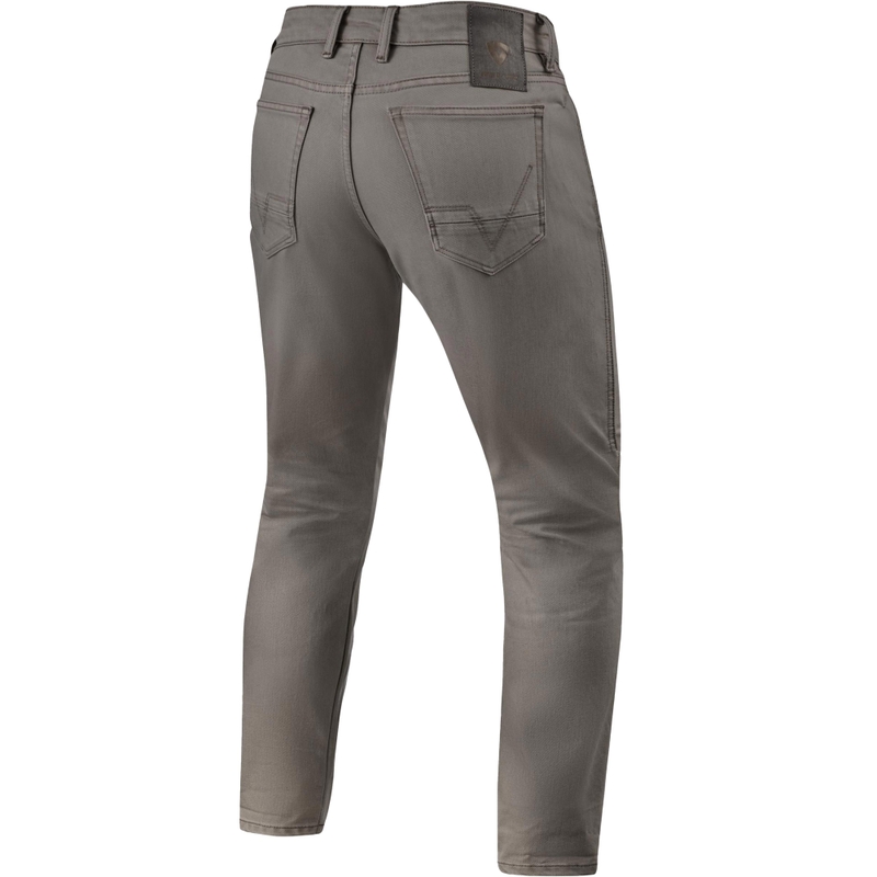 Revit Jamison Slim Extra Cropped Mootorratta Teksad Tume Oliivrohelised