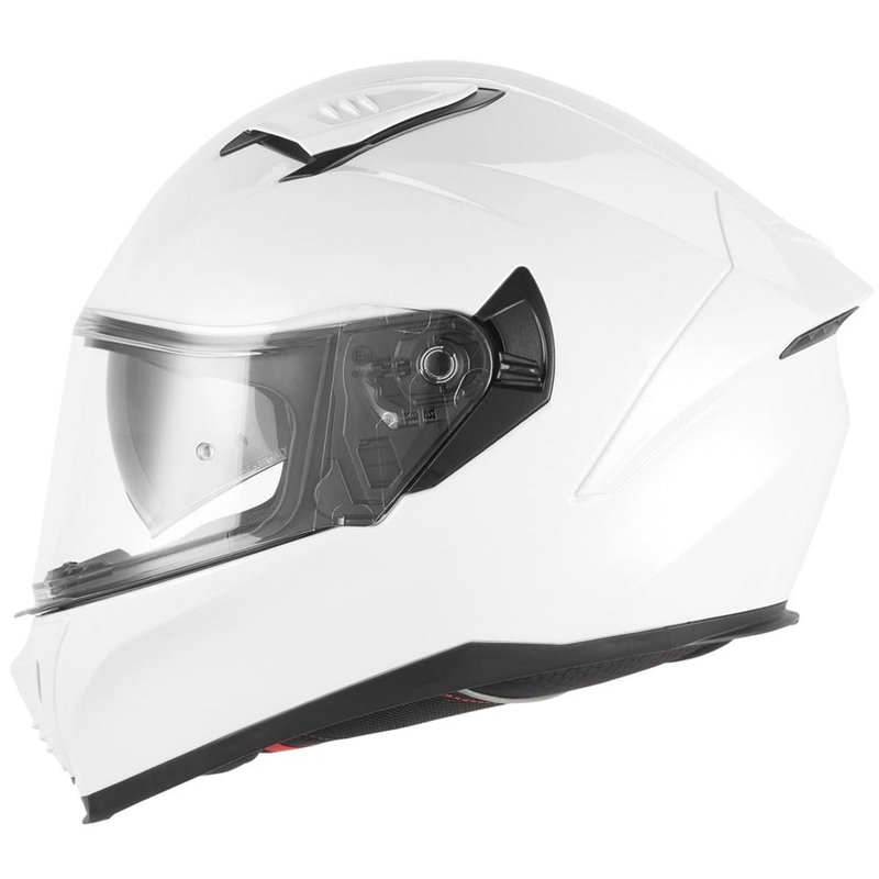 Täismaskiiver mootorrattale NOX N402 valge