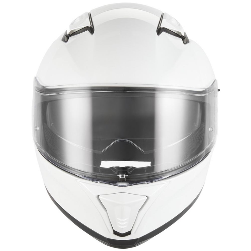 Täismaskiiver mootorrattale NOX N402 valge