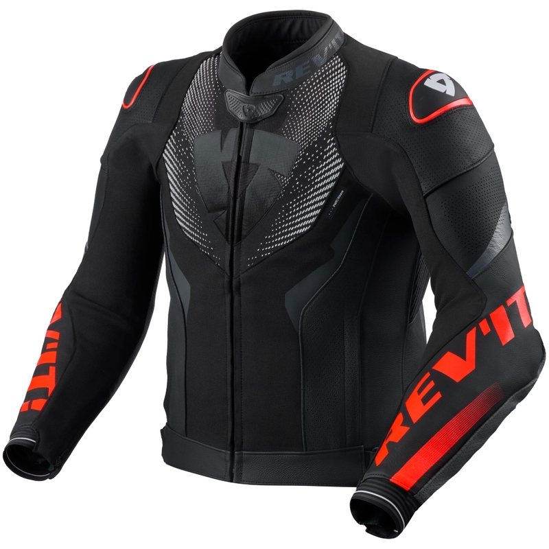 Revit Hyperspeed 3 Air nahkjakk must-punane