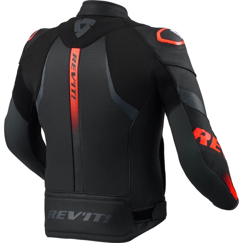 Revit Hyperspeed 3 Air nahkjakk must-punane
