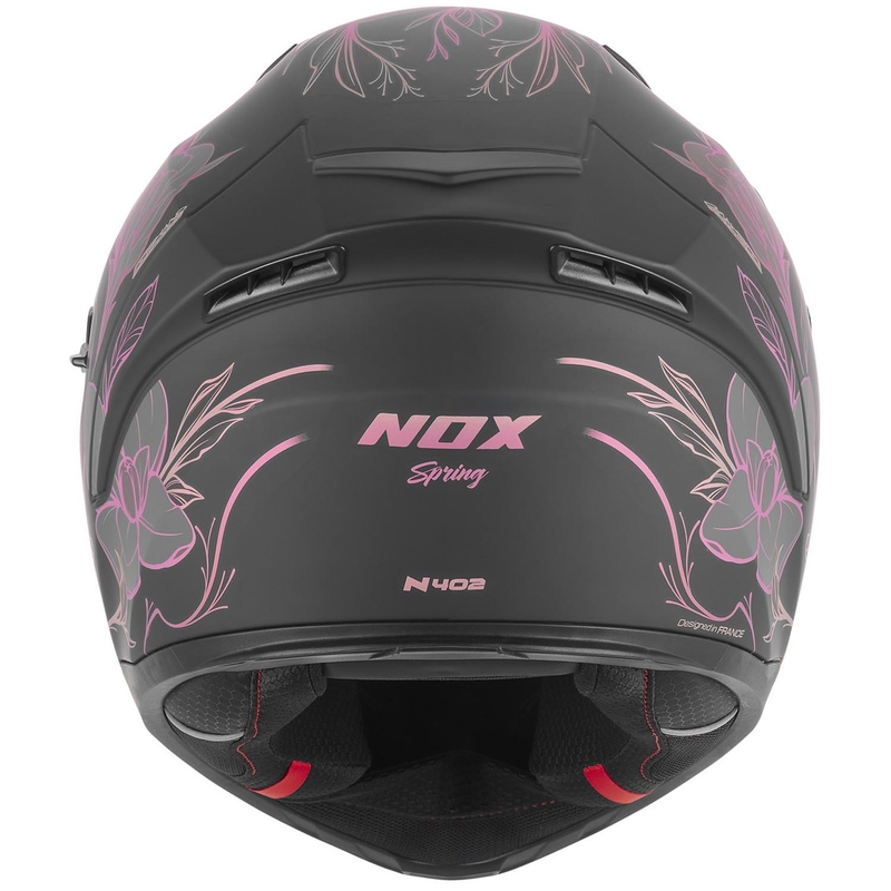 Täismaskiiver NOX N402 Spring matt must-roosa