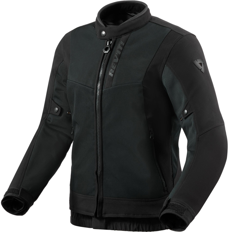Revit Highcrest naiste mootorratta jope must