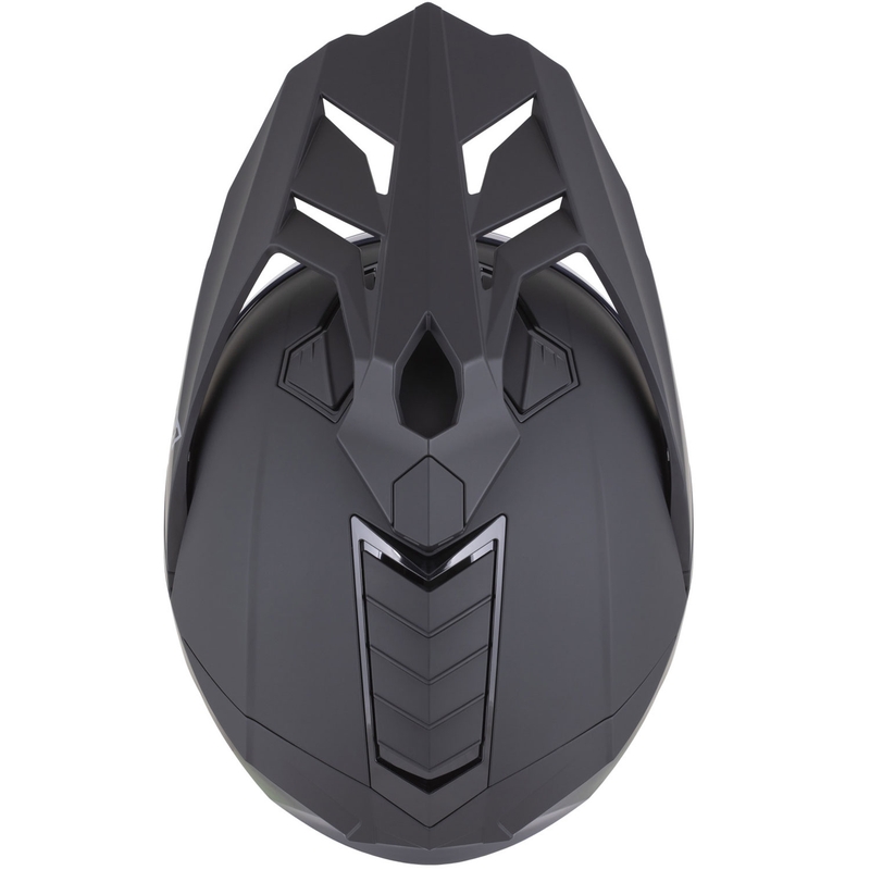 Enduro mootorratta kiiver ZED XD1 matt must-tumehall