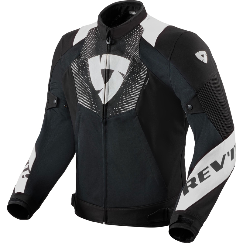 Revit Hyperspeed 3 GT Air mootorratta jope must-valge