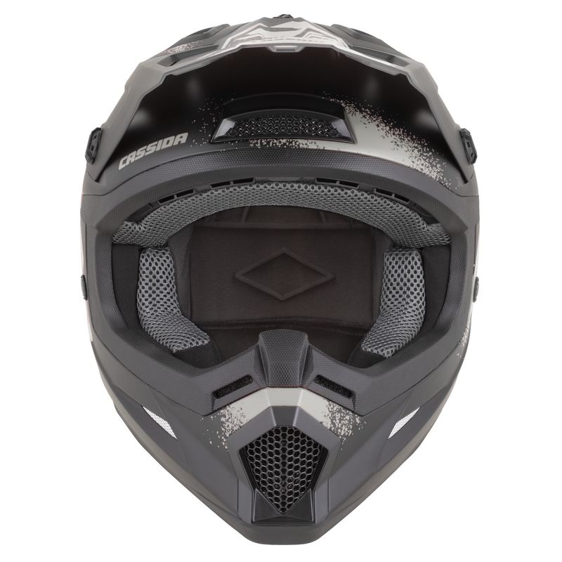 Cassida Cross Cup 2 Crew mootorratta motokrossi kiiver matt must-liiv